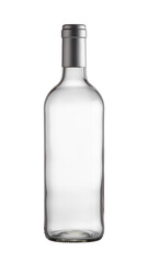 Elegant Empty Glass Bottle: Perfect for Mockups & Branding