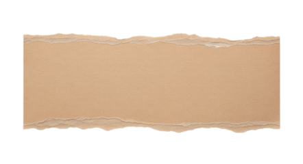 Torn brown paper background with space for text