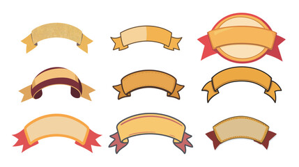 A semi-circular emblem with a detailed fabric outline, combining smooth curves and textured edges to create a stylish and versatile design element suitable for branding, logos, badges, and decorative 