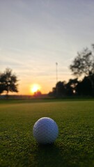 golf ball on tee