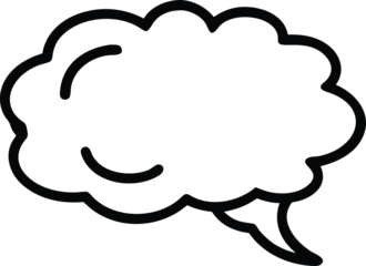 speech bubble icon