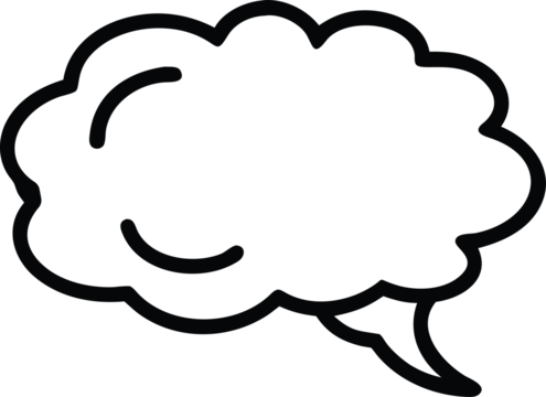 speech bubble icon