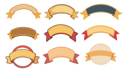 A semi-circular emblem with a detailed fabric outline, combining texture and shape to create a unique and elegant design element suitable for branding, logos, badges, and decorative graphic projects 