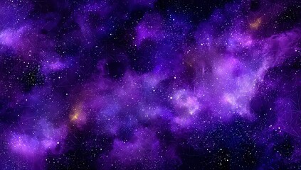 Purple Nebula Space Background