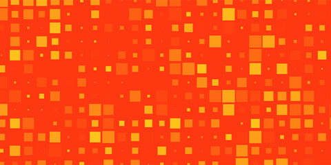 orange grain checkered background with red vignette