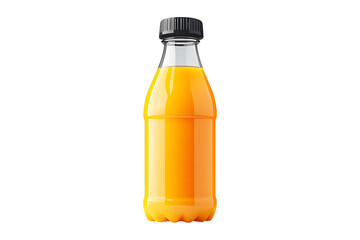 juice bottle isolated on transparent background