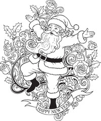 christmas, christmas tree, pattern, flower, vector, floral, design, seamless, vintage, illustration, ornament, decoration, art, wallpaper, nature, decor, texture, element, flowers, mandala, leaf, retr