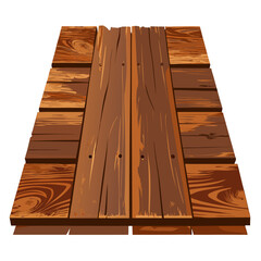 wooden board isolated on white