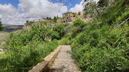 Fototapeta premium Nature, mountains and valleys of Ronda
