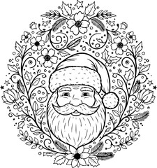 christmas, christmas tree, pattern, flower, vector, floral, design, seamless, vintage, illustration, ornament, decoration, art, wallpaper, nature, decor, texture, element, flowers, mandala, leaf, retr