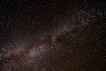 Milkyway shot on Enchanted Rock, Austin, Texas 