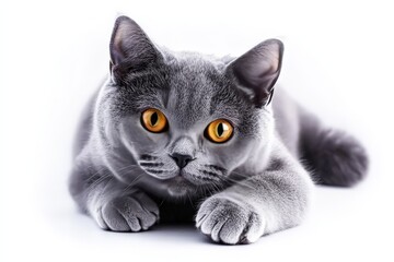 cat british short hair