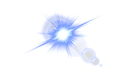 blue star light sparkle png transparent background