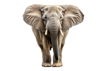 Obraz premium large elephant isolated on a transparent background