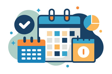 Calendar Date and Event Icons for Appointments