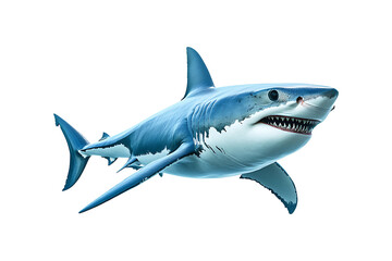 Naklejka premium Shark isolated on a transparent background