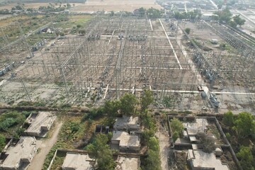 Landscape view near Dadu Grid Station.