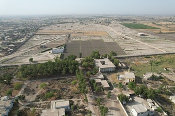 Landscape view near Dadu Grid Station.