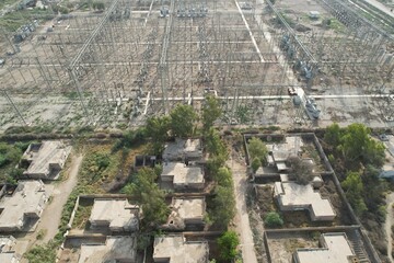 Landscape view near Dadu Grid Station.