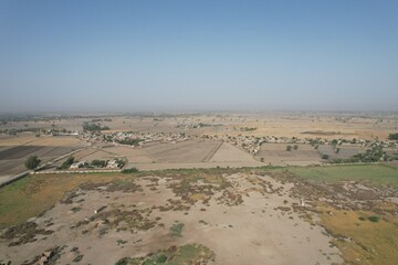 Landscape view near Dadu Grid Station.