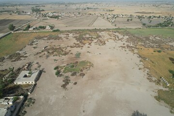 Landscape view near Dadu Grid Station.