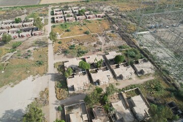 Landscape view near Dadu Grid Station.