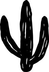 abstract design of American wild west desert with cowboys - hand drawn Black illustration. Ilustraciones del viejo oeste. PNG.JPG. VEKTOR