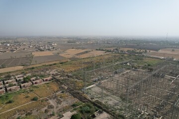 Landscape view near Dadu Grid Station.