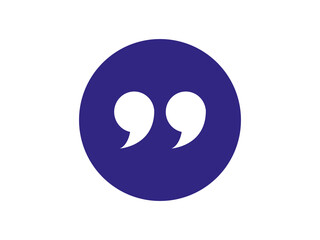 quotation mark button icon