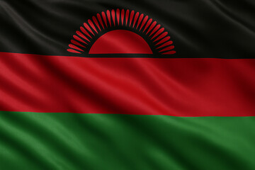 Obraz premium flag of malavi