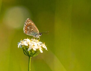 Obraz premium butterfly on a flower
