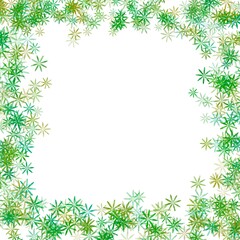 background green floral flower presentation background Christmas decoration
