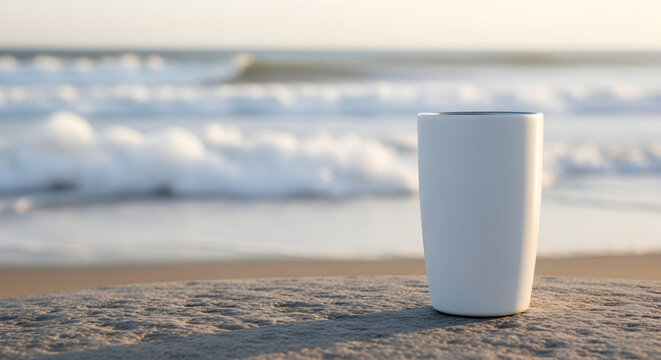 Stay hydrated on the go with our sleek white tumbler perfect for beach days adventures travel and everyday use enjoy refreshing drinks wherever you are
