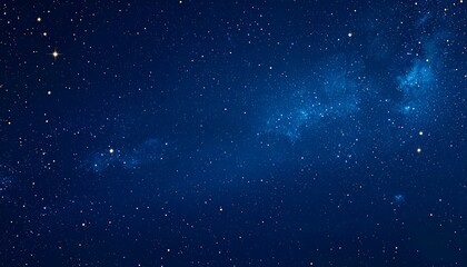 Starry night sky background illustration