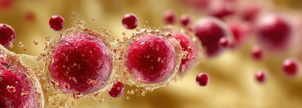 Detailed skin texture highlights resveratrol nanoparticles for anti-aging benefits