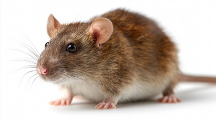 Brown Rat Standing Background