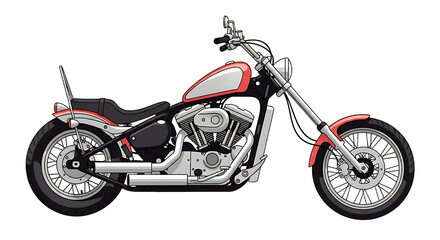 Obraz premium Men's Jap Style motorcycle