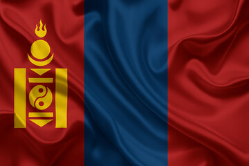 flag of Mongolia
