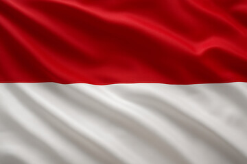 Obraz premium flag of Monaco