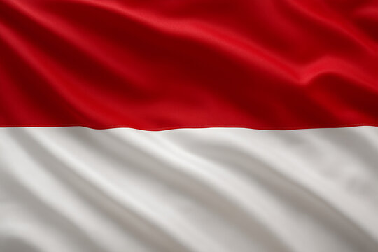 flag of Monaco - Powered by Adobe