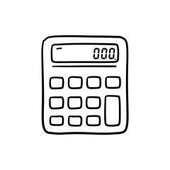 Calculator with Grid Buttons and Digital Display for Accurate Calculations