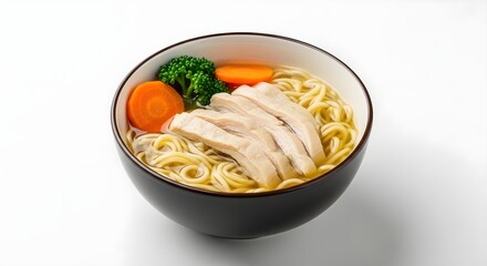 Delicious Chicken Noodle Soup with Vegetables