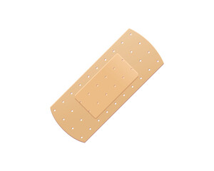 Bandage medical icon, first aid box vector, injury image, patient bandage icon 
