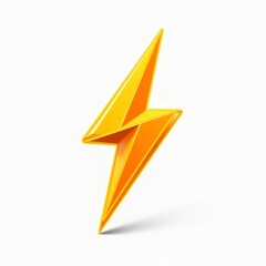 The visual impact of yellow lightning