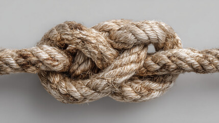 A symbolic representation of Cognitive Behavioral Therapy (CBT), untangling a tangled knot of negative thoughts.