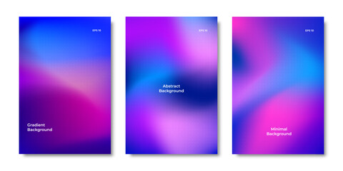 Fototapeta premium Purple liquid abstract background with Mesh gradient. Wavy liquid modern design, with soft purple gradation and blur effect for web covers, banners, posters, brochures. Vector illustration