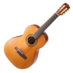 Obraz premium Classical Guitar A Detailed View