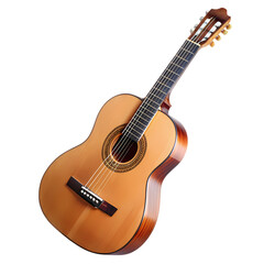 Obraz premium Classical Guitar A Detailed View