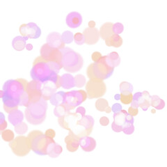 Purple Pink Bokeh Light Effect