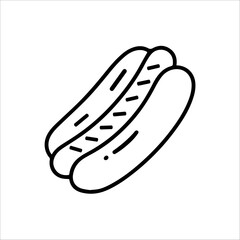 Hot dog icon